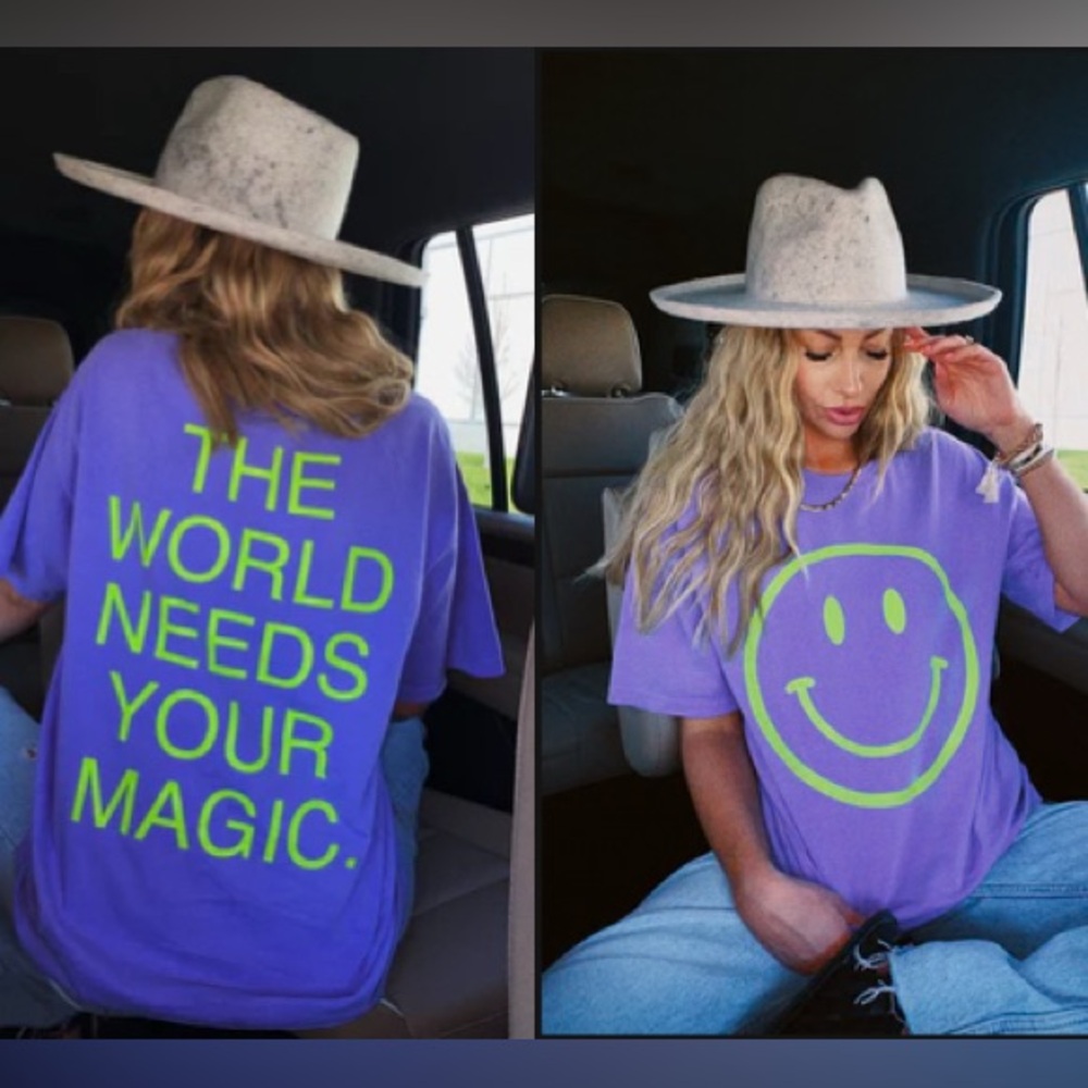 Dressed in Lala The World Needs Your Magic t-shirt
